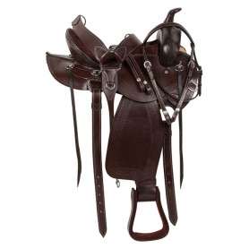 10515A Arabian Pleasure Trail Endurance Horse Saddle Tack 15 18