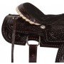 Dark Brown Western Roper Ranch Horse Saddle Tack 15