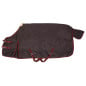 Black Red Turnout Waterproof Winter Horse Blanket 82"