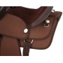 New 13 Brown Synthetic Pony Western Saddle & Tack