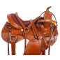 Arabian Leather Pleasure Trail Western Horse Saddle 17