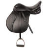 Black Leather All Purpose English Horse Saddle Set