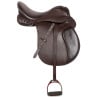Brown Leather All Purpose English Horse Saddle 15 16 17 18