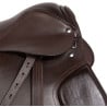 Brown Leather All Purpose English Horse Saddle 15 16 17 18