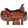 Black Inlay Roper Ranch Western Horse Saddle Tack 17