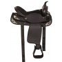 Black Western Synthetic Trail Horse Saddle Tack Pad 14 18