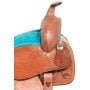 Turquoise Crystal Youth Kids Western Pony Saddle Tack 10