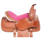 Pink Cowgirl Kids Youth Western Pony Show Saddle Tack 10