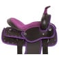 Purple Show Western Trail Kids Pony Saddle 10 12