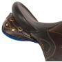 Beautiful Tooled Black Brown Australian Horse Saddle