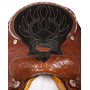 Western Tooled Ranch Roping Leather Horse Saddle Tack 16