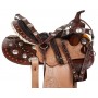 New Hand Carved Mule Western Trail Horse Saddle 14