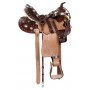 Hand Carved Gaited Western Leather Horse Saddle 14