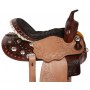 Hand Carved Gaited Western Leather Horse Saddle 14