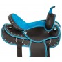 Blue Synthetic Light Weight Western Horse Saddle 15