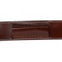 Brown Mahogany Western Leather Rear Girth Back Cinch