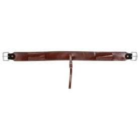 10881 Chocolate Brown Western Leather Rear Flank Saddle Cinch