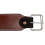 Chocolate Brown Western Leather Rear Flank Saddle Cinch