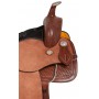 Western Ranch Work Pleasure Rough Out Horse Saddle 18