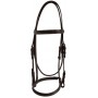 Walnut Brown English Eventing AP Leather Bridle Reins