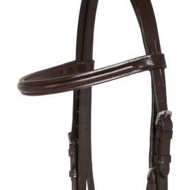 10916 English Pleasure Trail All Purpose Leather Bridle Reins Set