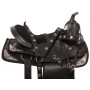 Texas Star Black Dura Leather Western Horse Saddle 15