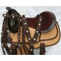 15 17 Brown Horse Pleasure Trail Western Synthetic Saddle