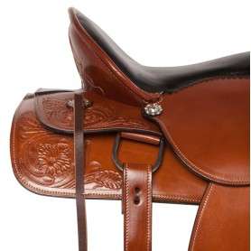 10967 Comfy Cush Premium Western Pleasure Horse Saddle 15 18