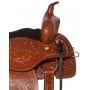 Premium Western Leather Barrel Pleasure Horse Saddle 18