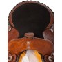 Premium Western Leather Barrel Pleasure Horse Saddle 18