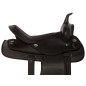 Black Synthetic Light Weight Western Horse Saddle 14
