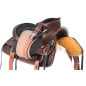 Gaited Antique Oil Western Pleasure Leather Horse Saddle 16