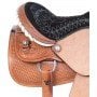 Rough Out Ranch Roping Western Leather Horse Saddle Tack 15