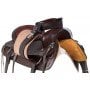Dark Brown Antique Western Pleasure Trail Horse Saddle Tack Set