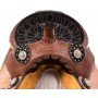Crystal Pro Western Leather Barrel Racing Horse Saddle Tack Set