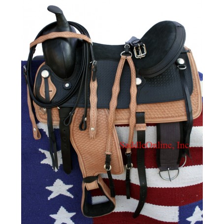 16 Trail / Work Western Horse Leather Saddle & tack