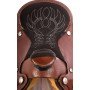 Hand Carved Western Wade Tree Roping Leather Training Horse Saddle Tack