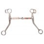 Tom Thumb Snaffle Mouth Copper Roller Bit