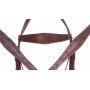 Brown Tooled Western Cowboy Ranching Leather Horse Tack Set