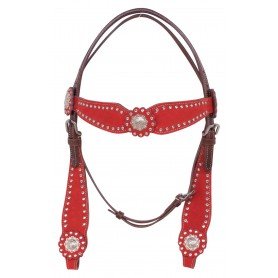 11056 Crystal Show Western Barrel Racing Rodeo Leather Horse Tack Set
