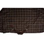 Brown Plaid Waterproof 1200D 350g Fill Heavy Weight Turnout Winter Horse Blanket