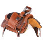 Cattle Work Chestnut Wade Tree Roping Ranch Premium Leather Horse Saddle Tack Set