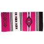 Pink Aztec New Zealand Wool Western Saddle Show Blanket