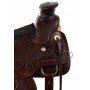 14" Premium Wade Tree Dark Oil Western Roping Ranch Work Leather Horse Saddle Tack