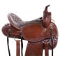 Deep Seat Western Endurance Premium Leather Horse Saddle Tack Package