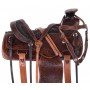 Antique Wade Tree Ranch Work Western Roping Leather Horse Saddle Tack Set
