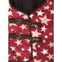 Red Stars Turnout Winter Horse Blanket Water Repellent Heavy Weight 1200D 350g Fill