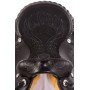 Black Hand Carved Trail Endurance Western Leather Horse Saddle Tack Set