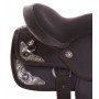 Western Pony Youth Kids Silver Show Synthetic Saddle Tack Set 10