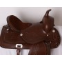 Draft Horse Leather Hand Carved Saddle W Tack 15 16